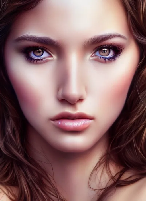 Image similar to a gorgeous female photo, professionally retouched, realistic, smooth face, perfect eyes, symmetrical, full body shot, wide angle, sharp focus on eyes, 8 k high definition, insanely detailed, intricate, elegant, art by artgerm