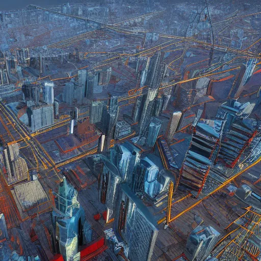 Image similar to soviet megacity, awe - inspiring, dramatic, cinematic, wow, 4 k