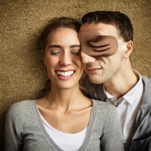 Image similar to man with his girlfriend