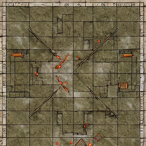 Image similar to Battlemap for Dungeons and Dragons, free to download