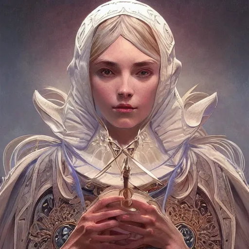 Image similar to an instrument, d & d, fantasy, intricate, elegant, symmetrical face, highly detailed, digital painting, artstation, concept art, smooth, sharp focus, illustration, art by artgerm and greg rutkowski and alphonse mucha