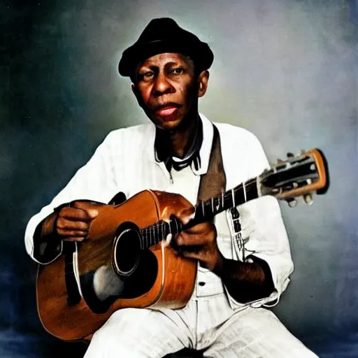 Prompt: robert johnson color photo in 2 0 2 0