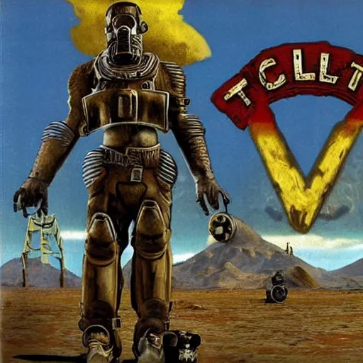 Prompt: fallout new vegas by salvador dali