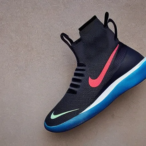 Prompt: futuristiс nike sneackers