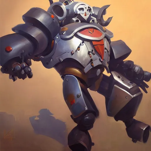 Image similar to greg manchess portrait painting of armored howl from howl's moving castle as overwatch character, medium shot, asymmetrical, profile picture, organic painting, sunny day, matte painting, bold shapes, hard edges, street art, trending on artstation, by huang guangjian, gil elvgren, ruan jia, randy vargas, greg rutkowski