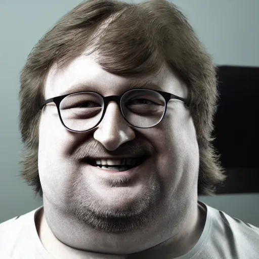 Prompt: Gabe Newell, 3D