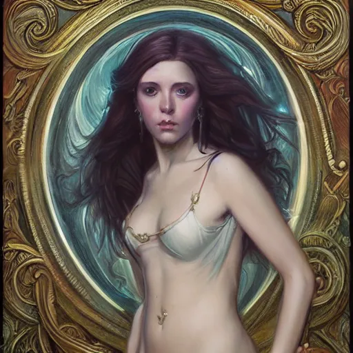 Image similar to a painting in the style of donato giancola, and in the style of charlie bowater, and in the style of stephen bauman. smooth, sharp focus, semi - realism.