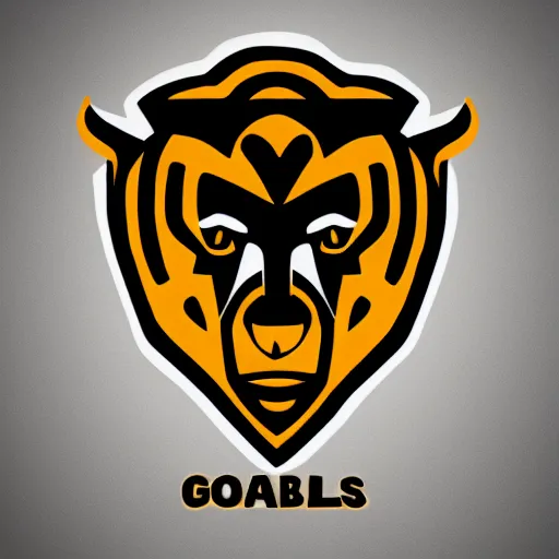 Image similar to concept logo design for a grizzley bears football team