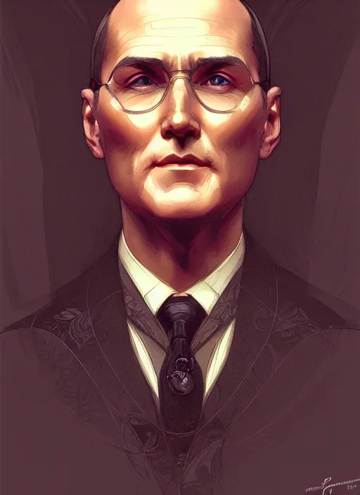 Prompt: portrait of d. b. cooper, intricate, elegant, highly detailed, my rendition, digital painting, artstation, concept art, smooth, sharp focus, art by artgerm and greg rutkowski and alphonse mucha and uang guangjian and gil elvgren and sachin teng, symmetry!!