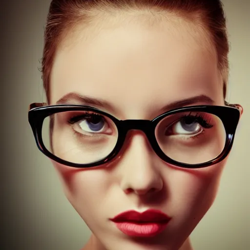 Prompt: girl with 4 eyes, fashion photo, detailed, realistic