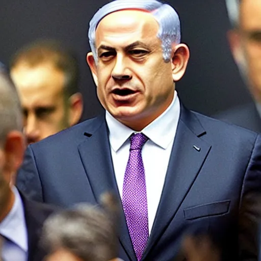 Prompt: Benjamin Netanyahu in FIFA