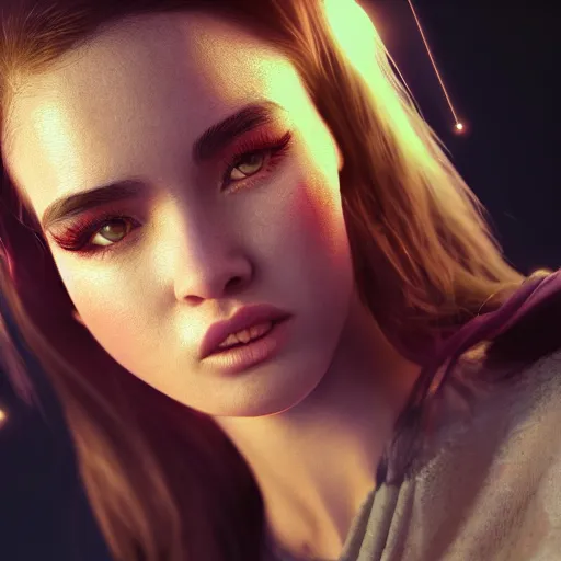 Image similar to cute peruvian, highly detailed, trending on artstation, lens flare, atmosphere, hyper realistic, cinematic lightning, sharp focus, extreme details perfect face, pretty face, fine - face, 8 k, ultra texture, masterpiece