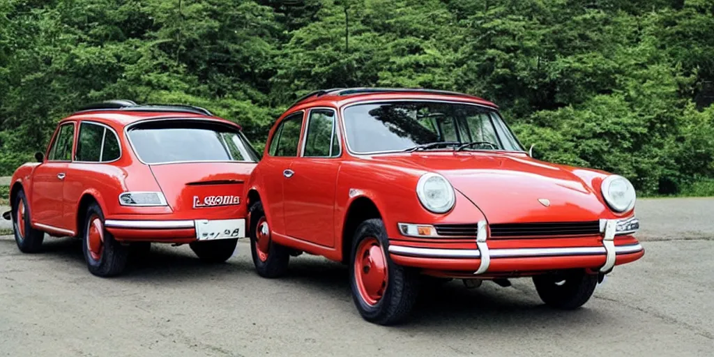 Image similar to “1960s Porsche Cayenne”