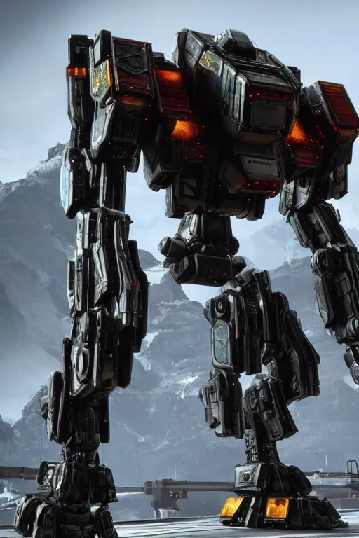 Prompt: cinematic still in mechwarrior _ 5, intricate ornate humanoid mecha warrior,