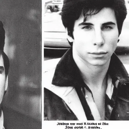 Image similar to john travolta at age 15