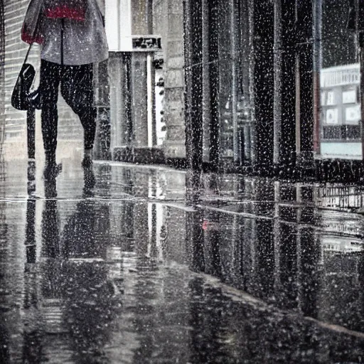 Image similar to a rainy day