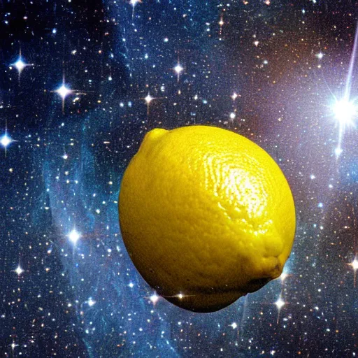 Image similar to lemon photo by hubble telescope