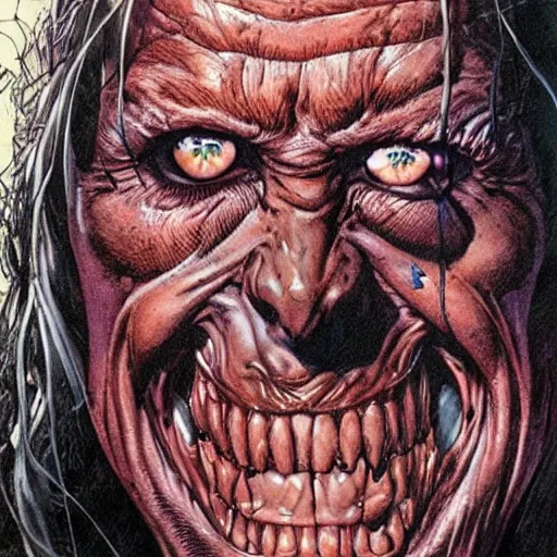 Image similar to artwork by glenn fabry