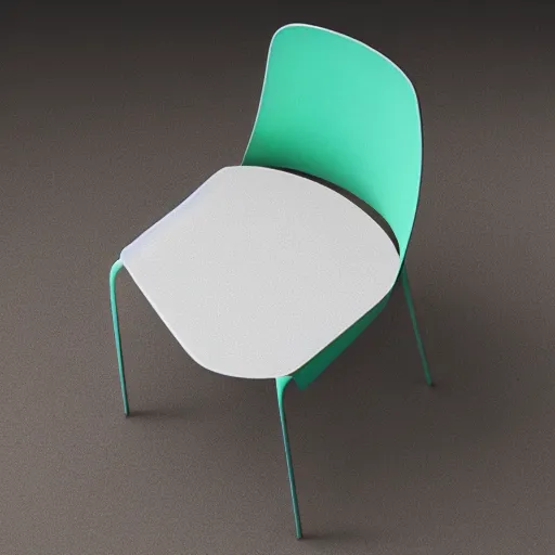 Image similar to product photo of a chair designed by an apple