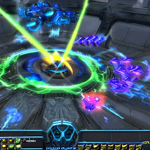 Image similar to protoss cannon rush