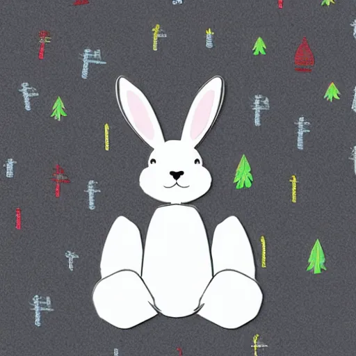 Image similar to stanford bunny, siggraph technical paper