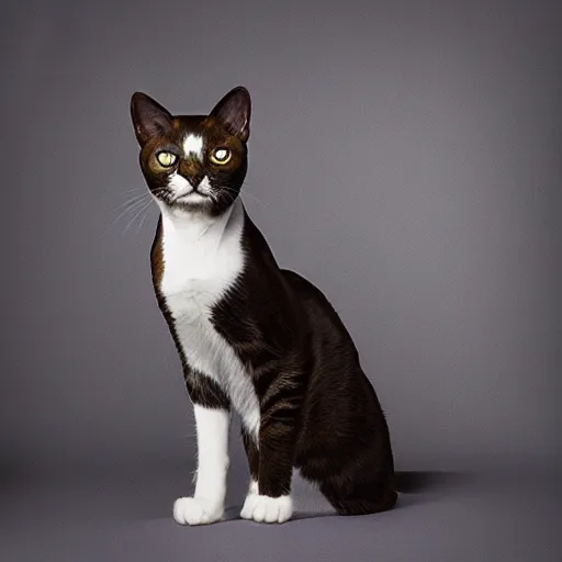 Image similar to portrait of a cute cat by elke vogelsang