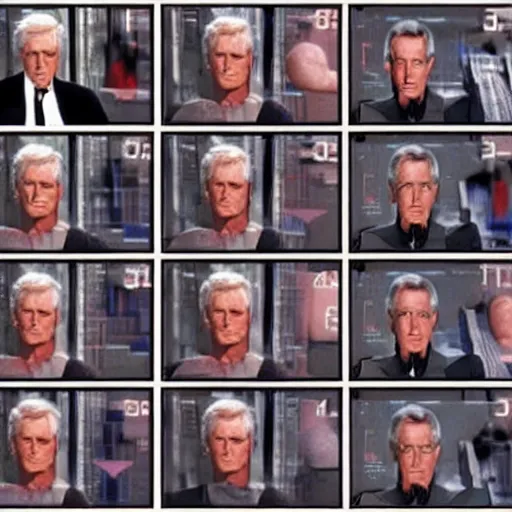 Prompt: leslie nielsen matrix