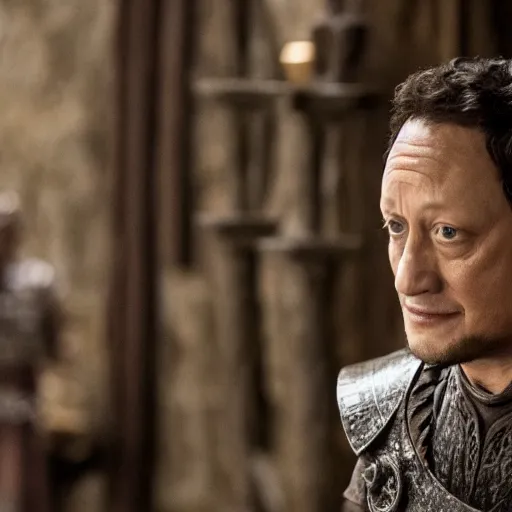 Image similar to still of rob schneider in game of thrones