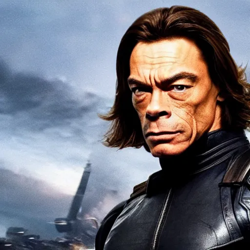 Image similar to jean claude van damme as the winter soldier