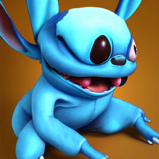 stitch from lilo and stitch, realistic, detailed | Stable Diffusion ...