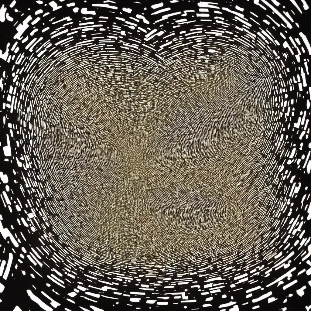 Prompt: a photo of an infinity mirror, digital art.