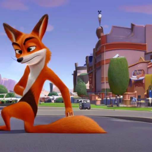 nick wilde from zootopia, pixar style | Stable Diffusion | OpenArt