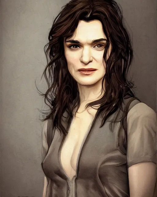 Image similar to rachel weisz, concept art