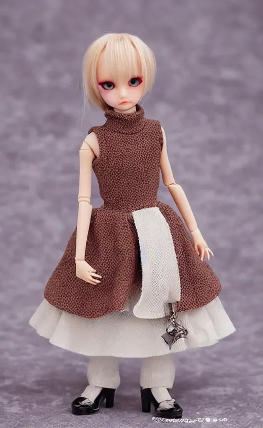 Image similar to dollfie in Sleeveless turtleneck baroque dress