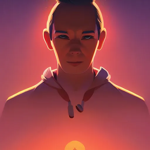 Image similar to face icon stylized minimalist close encounters of the third kind, loftis, cory behance hd by jesper ejsing, by rhads, makoto shinkai and lois van baarle, ilya kuvshinov, rossdraws global illumination