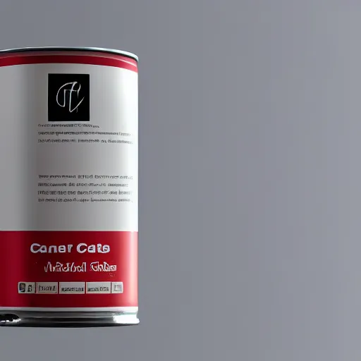 Image similar to can of paint, minimal, modern