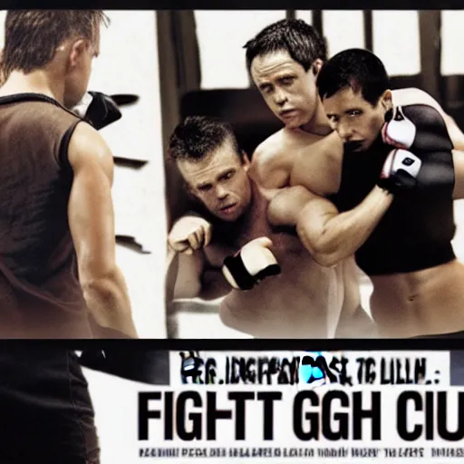 Image similar to first rule of fight club