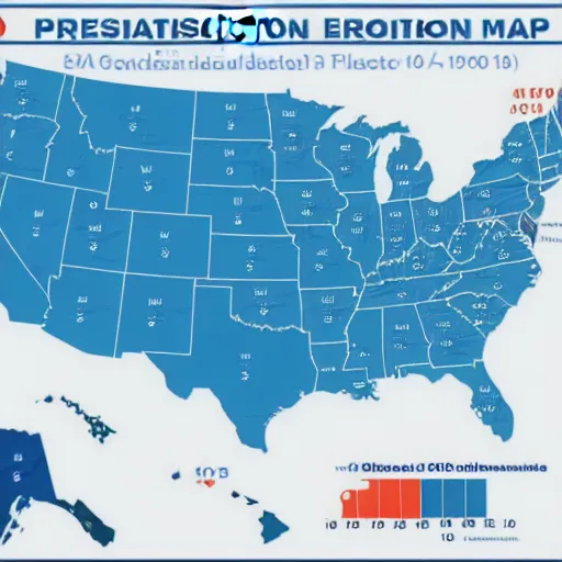 Image similar to us presidential election map