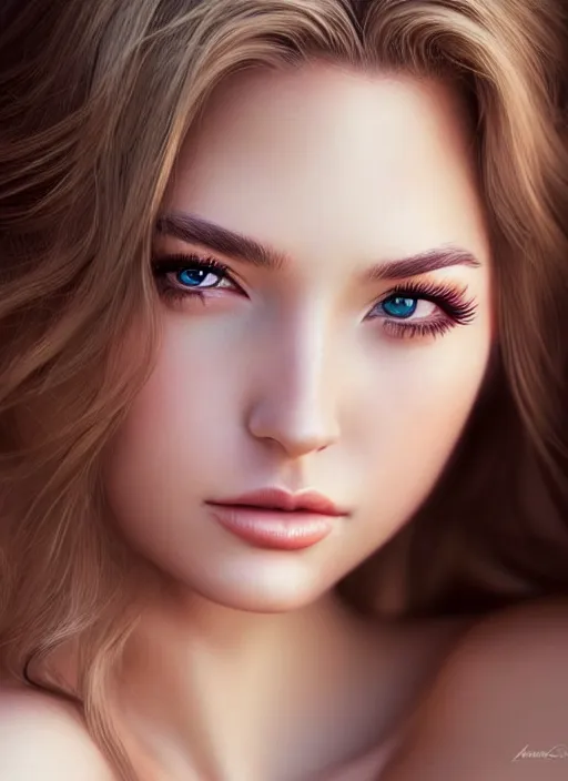 Prompt: a gorgeous american female photo, professionally retouched, soft lighting, realistic, smooth face, full body shot, torso, dress, perfect eyes, sharp focus on eyes, 8 k, high definition, insanely detailed, intricate, elegant, art by artgerm and jason chan