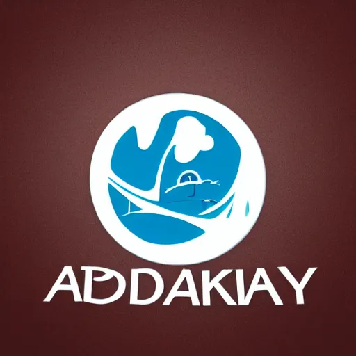 Prompt: logo of adasky