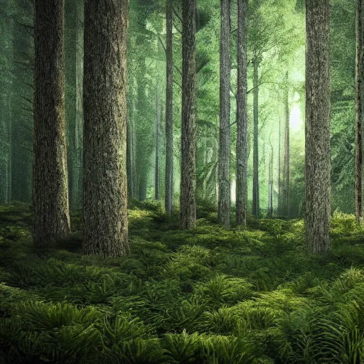 Prompt: Photo of a forest standing inside a lightweight structure, hyper realistic, cinematic, 8k, hyper detailed.