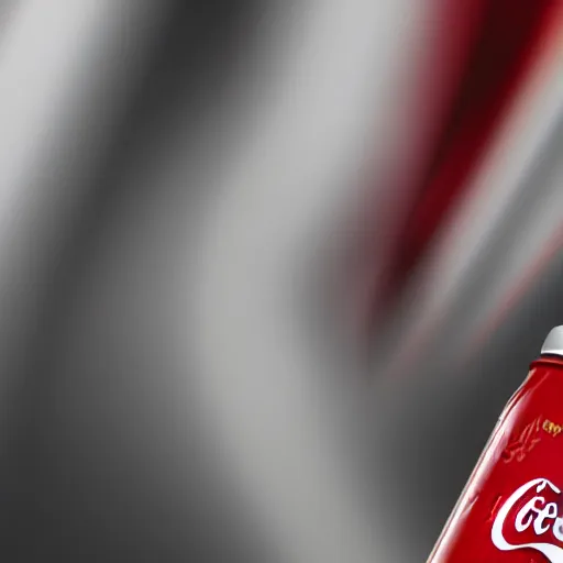 Prompt: Coca Cola branded lightsaber close up, product photo, HD