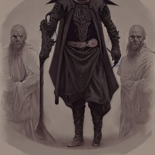 Prompt: “ a priest who looks similar to don quixote, dark clothes, man in black, southwestern apparel, d & d, fantasy, intricate, cinematic lighting, highly detailed, digital painting, artstation, concept art, smooth, sharp focus, illustration, art by artgerm and greg rutkowski and alphonse mucha ”