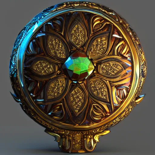 Image similar to magical artifact, faberge, intricate, artstation, dramatic lighting