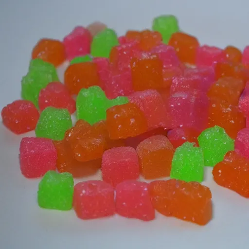 Image similar to sour daddy sugary candy, similar to sour patch kids