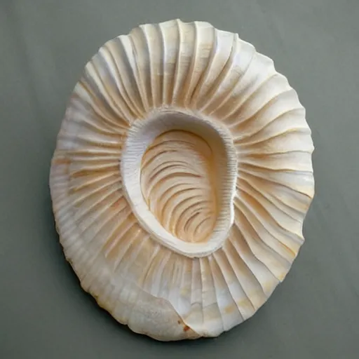 Image similar to carved shell art