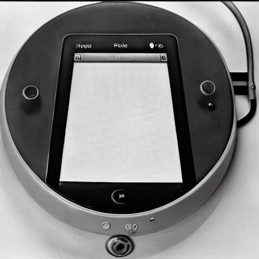 Image similar to a photo of an iPod manufactured in the 1930s, 1935