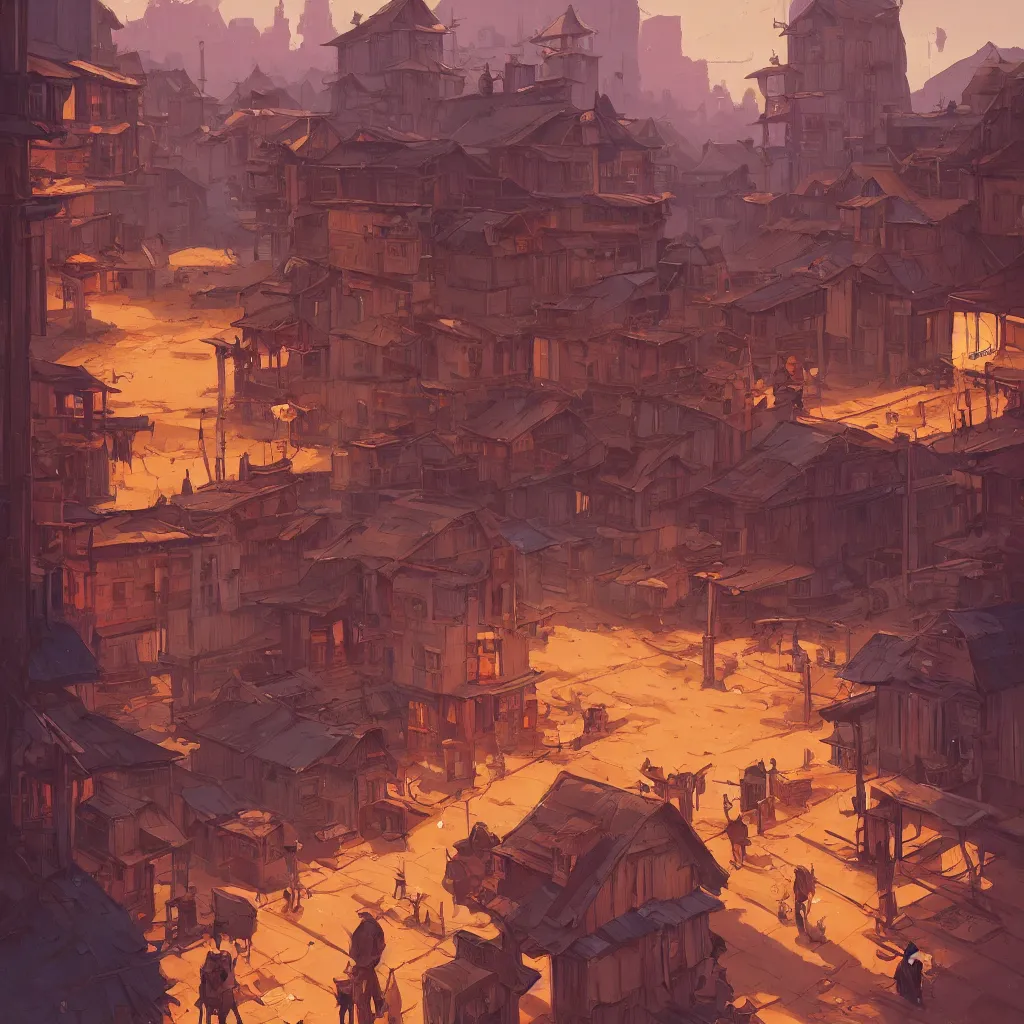 Prompt: western ghosttown background stylized, official fanart behance hd artstation by jesper ejsing, by rhads, makoto shinkai and lois van baarle, ilya kuvshinov, ossdraws, by feng zhu and loish and laurie greasley, victo ngai, andreas rocha, john harris