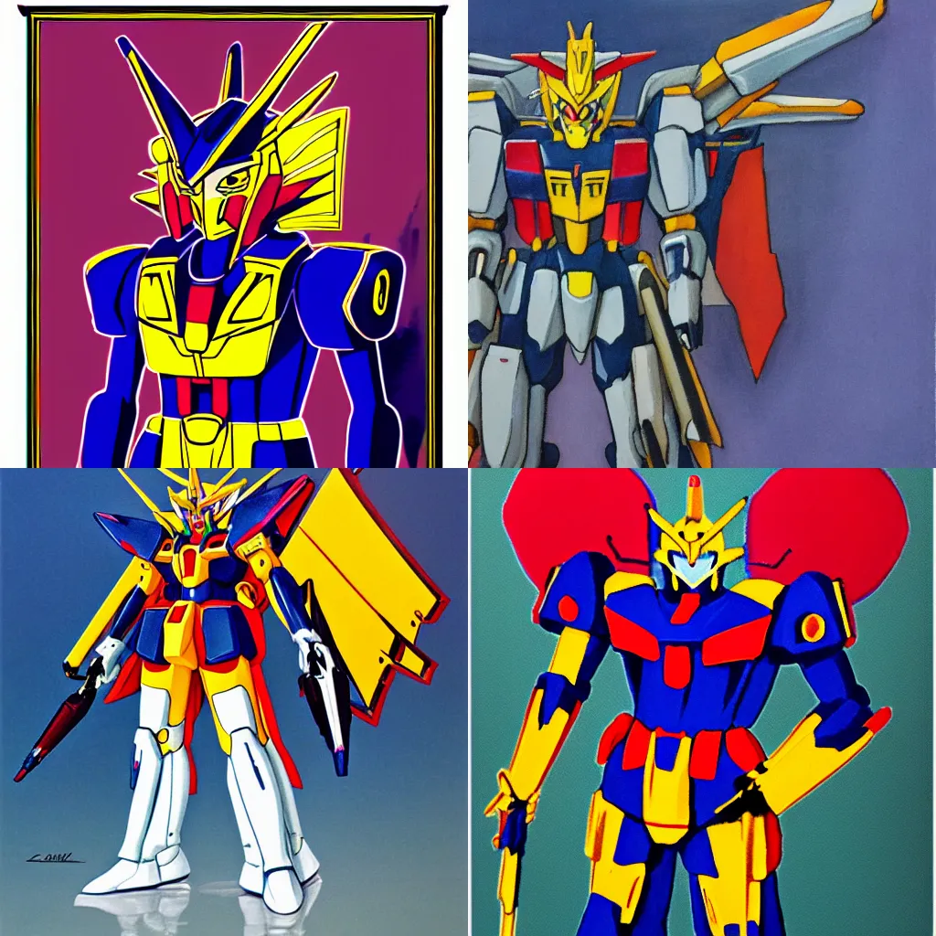 Prompt: portrait of ZZ Gundam