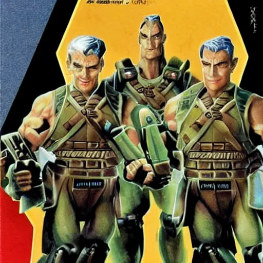 Prompt: george soros small soldiers 1 9 9 7, japanese vhs cover art